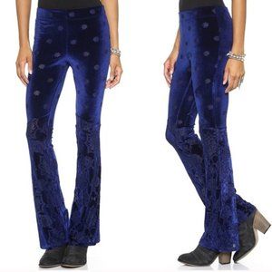 Free People Velvet Bell Bottoms